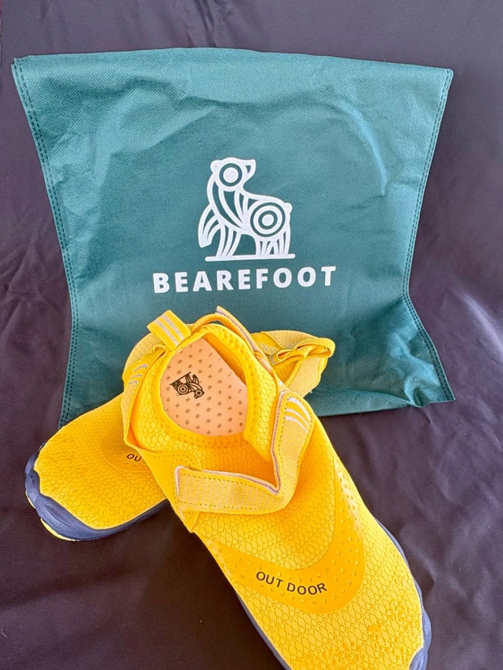 BEAREFOOT Yellow Outdoor Water Slip-On Shoes